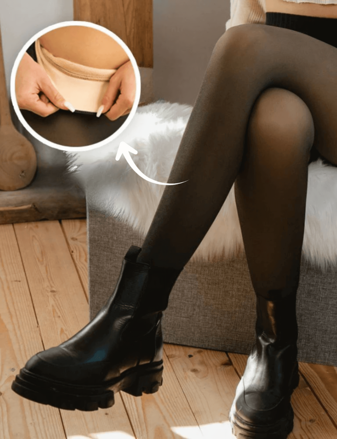 Gefütterte Thermo-Strumpfhose